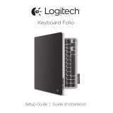 Logitech Keyboard Folio for iPad 2, iPad (3rd & 4th Generation) Guide de démarrage rapide