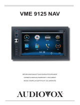 Audiovox VME 9125 NAV Le manuel du propriétaire