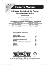 Tripp Lite 3-Phase Switched 0U PDUs 8 Le manuel du propriétaire