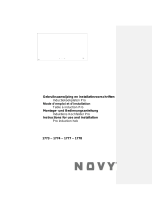 NOVY Inductie Pro Le manuel du propriétaire
