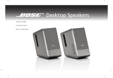 Bose MediaMate® computer speakers Manuel utilisateur