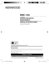 Kenwood KDC-152 Manuel utilisateur
