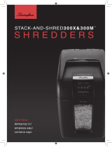 Swingline Stack-and-Shred 750X Manuel utilisateur