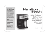 Hamilton Beach 2-Way FlexBrew Coffeemaker Manuel utilisateur