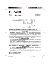 Hitachi DH25PB Manuel utilisateur