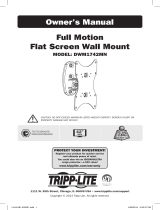 Tripp Lite DWM1742MN Display Mount Le manuel du propriétaire