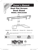 Tripp Lite Dual Flat Screen Desk Stand Le manuel du propriétaire