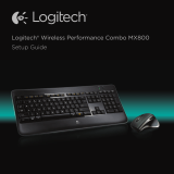 Logitech Wireless Performance Combo MX800 Guide d'installation
