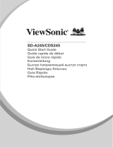 ViewSonic SD-A235-BK-US0 Mode d'emploi
