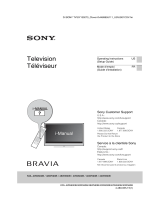 Sony Bravia KDL-40W590B Manuel utilisateur