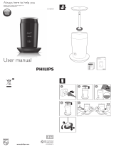 Philips Senseo CA6500/60 Milk Frother Manuel utilisateur