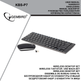 Gembird KBS-P7-W-DE Manuel utilisateur