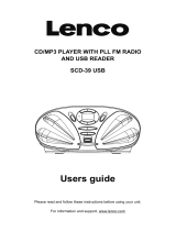Lenco SCD-39 Manuel utilisateur