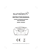Sunstech CRUM385 Manuel utilisateur