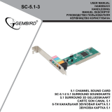 Gembird SC-5.1-3 Manuel utilisateur