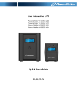 BlueWalker VI 1200 LCD Manuel utilisateur