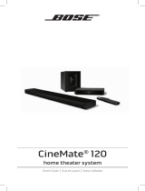 Bose CineMate 120 Information produit