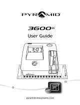 Pyramid Time Systems 3600SS Mode d'emploi