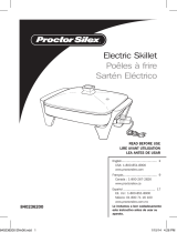 Proctor Silex 38526 Le manuel du propriétaire