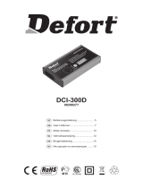 Defort DCI-300D Le manuel du propriétaire