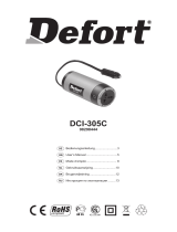 Defort DCI-305C Manuel utilisateur