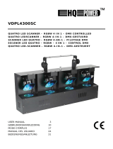 HQ-Power VDPL4300SC Manuel utilisateur