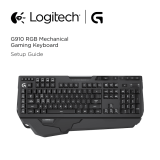 Logitech G910 RGB Guide d'installation