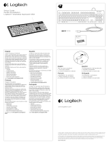 Logitech Washable Keyboard K310 Manuel utilisateur