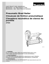 Makita AF505 Manuel utilisateur