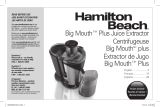 Hamilton Beach Big Mouth Manuel utilisateur