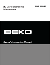 Beko MWB 2000 EX Manuel utilisateur