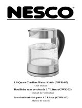 Nesco GWK-02 Manuel utilisateur