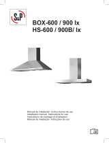 S&P BOX-600 INOX N Guide d'installation