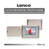 Lenco DPA-24 Le manuel du propriétaire