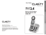 Clarity XLC 3.4 Manuel utilisateur