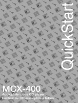 ADVANCE MCX-400 Le manuel du propriétaire
