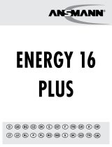 ANSMANN Energy 16 plus Le manuel du propriétaire