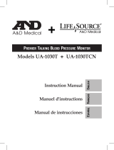 A&D UA-1030TCN Manuel utilisateur