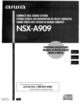 Aiwa NSX-A909 Manuel utilisateur