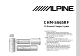 Alpine CHM-S665RF Manuel utilisateur