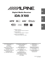Alpine IDA-X100 Manuel utilisateur