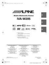 Alpine IVA-W205 Manuel utilisateur