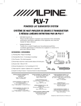 Alpine PLV-7 Manuel utilisateur