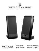 Altec Lansing VS2220 Manuel utilisateur