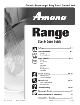 Amana AER5845RAS21 Manuel utilisateur