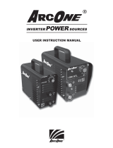 ARC Inverter Power Sources Manuel utilisateur