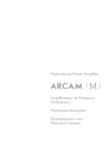 Arcam Multichannel Power Amplifier Manuel utilisateur