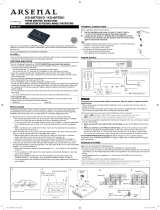 Arsenal KS-AR7501D - Class D Mono Amplifier 1200 Watts Manuel utilisateur