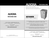 Aurora AS1540CD Manuel utilisateur