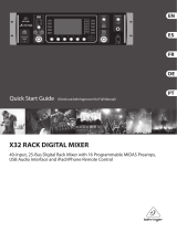 Behringer X32 DIGITAL MIXER Manuel utilisateur